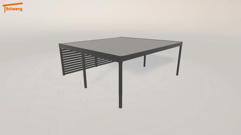 #DE Schweng Flachdachcarport C600 (ID bkzj2v) #MTG