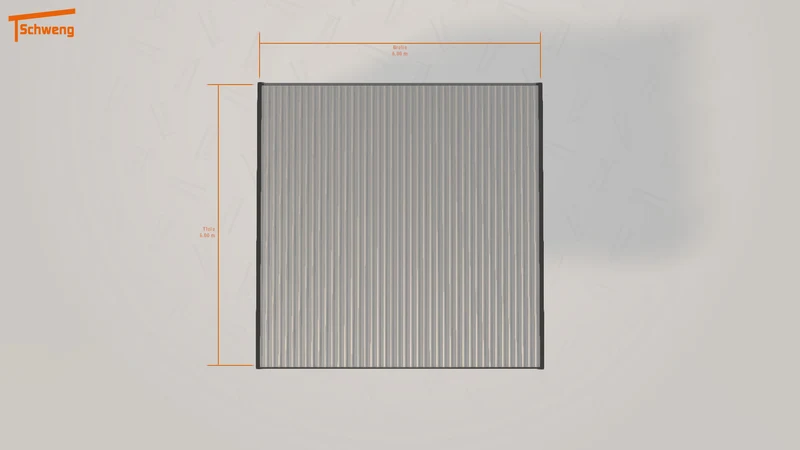 #DE Schweng Flachdachcarport C600 (ID bkzj2v) #MTG