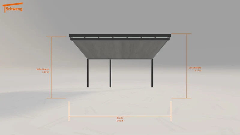 #DE Schweng Terrassenüberdachung S400 (ID mjwrjz)