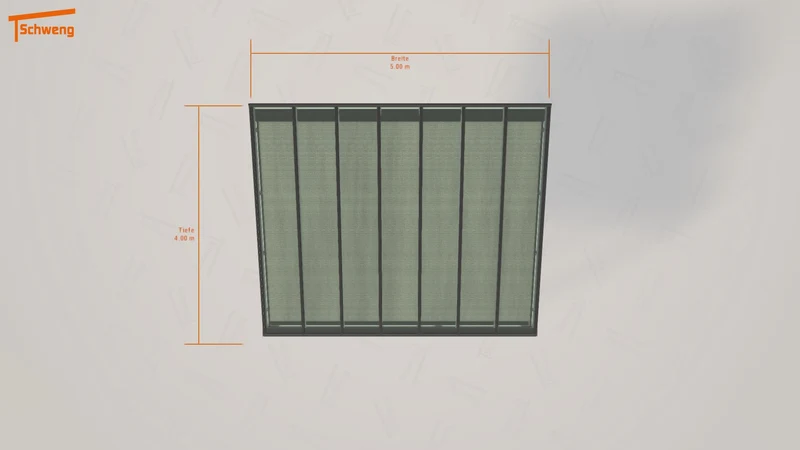 #DE Schweng Terrassenüberdachung S400 (ID mjwrjz)
