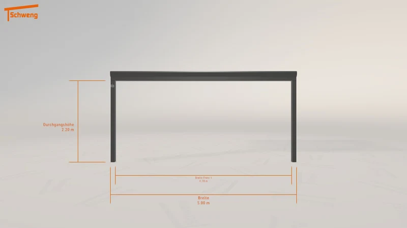 #DE Schweng Terrassenüberdachung S400 (ID x7xyr4)