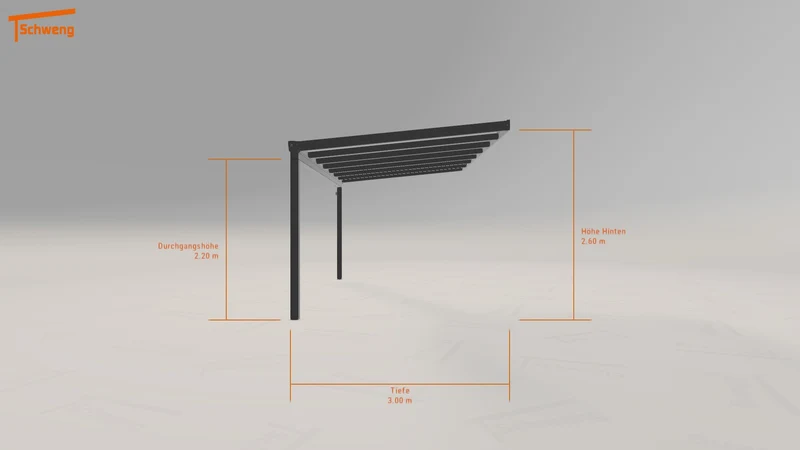 #DE Schweng Terrassenüberdachung S400 (ID x7xyr4)
