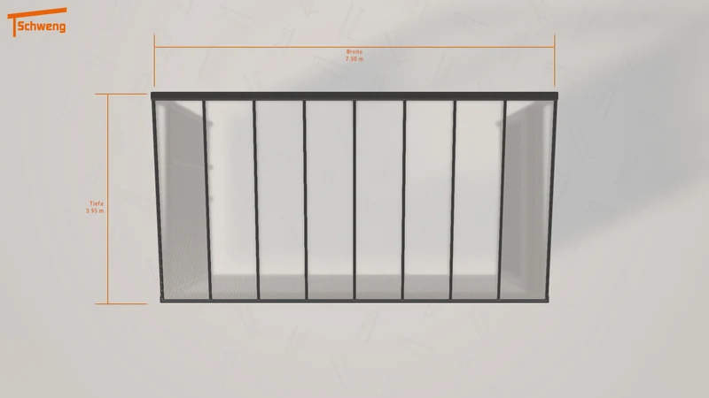 #DE Schweng Pultdachcarport S400 (ID rjwgm9) #MTG