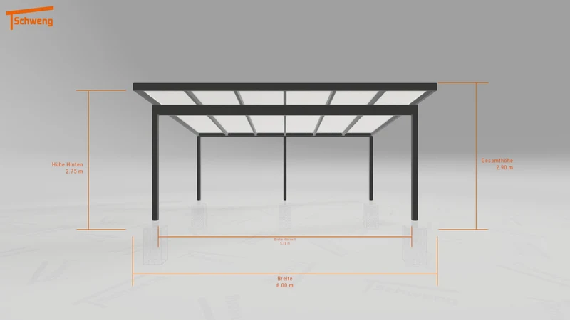 #DE Schweng Pultdachcarport S400 (ID 5mzg7p) #MTG
