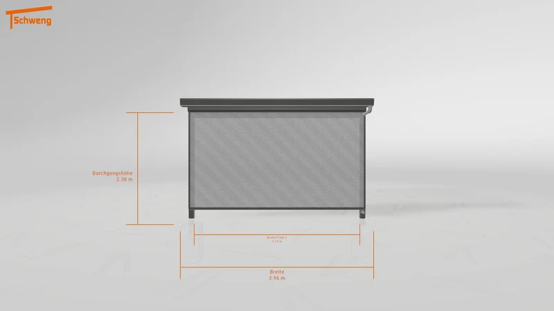 #DE Schweng Terrassenüberdachung S400 (ID 5mzwgw)