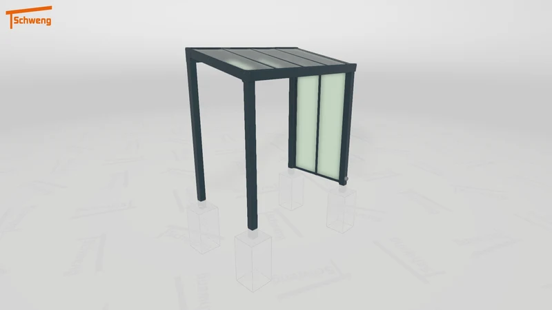 #DE Schweng Terrassenüberdachung S400 (ID 33j8gy)