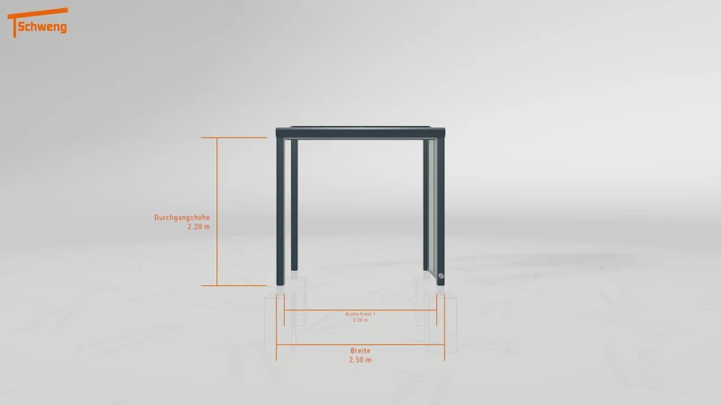 #DE Schweng Terrassenüberdachung S400 (ID 33j8gy)