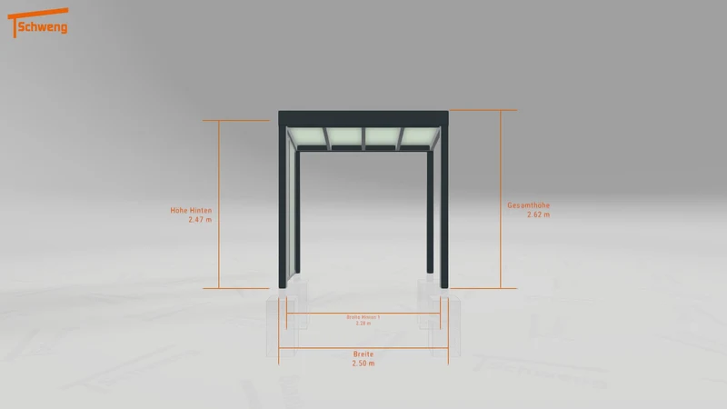 #DE Schweng Terrassenüberdachung S400 (ID 33j8gy)