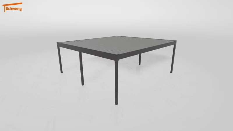 #DE Schweng Flachdachcarport C600+ (ID zbw4nv)