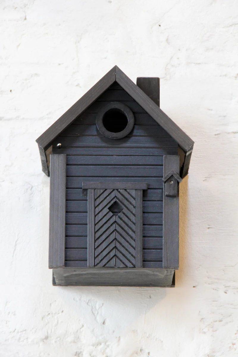 Nistkasten & Futterhaus in einem stilvollen Design | Carbon Black