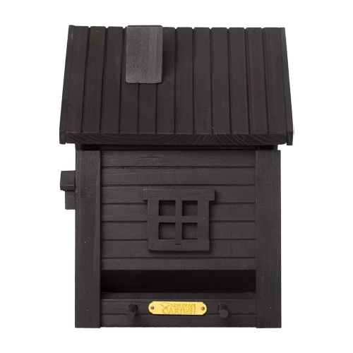 Nistkasten & Futterhaus in einem stilvollen Design | Carbon Black