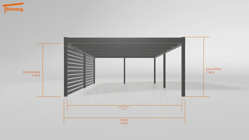 #DE Schweng Flachdachcarport C600+ (ID 5mzw7w) #MTG