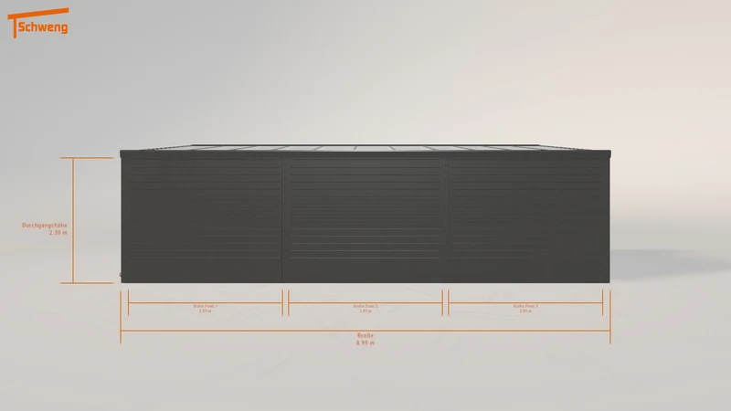 #DE Schweng Pultdachcarport S400 (ID 9wjx77)