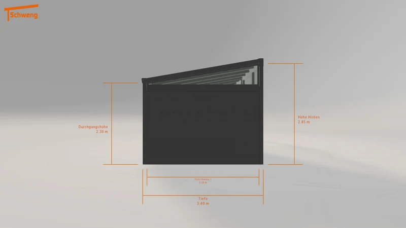 #DE Schweng Pultdachcarport S400 (ID 9wjx77)