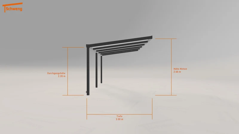 #DE Schweng Terrassenüberdachung S400 (ID 77xmrp)