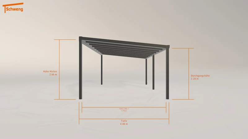 #DE Schweng Terrassenüberdachung S400 (ID yg85v3)