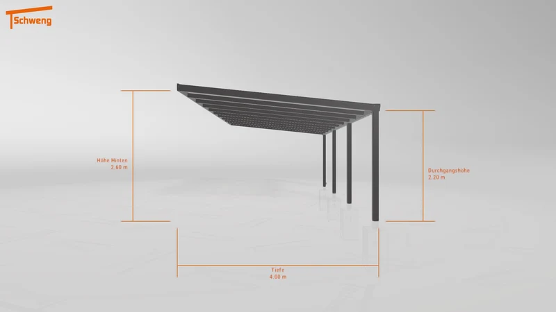#DE Schweng Terrassenüberdachung S400 (ID 42wknz)