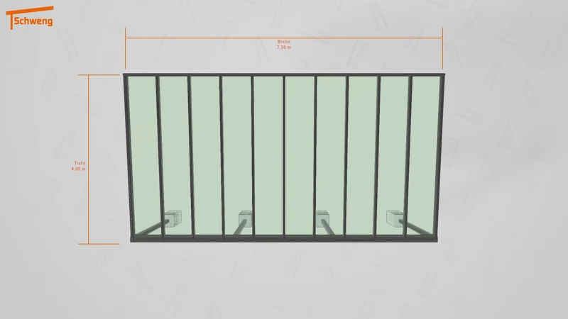 #DE Schweng Terrassenüberdachung S400 (ID 42wknz)
