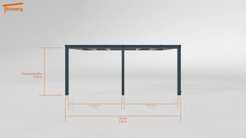 #DE Schweng Terrassenüberdachung S350 (ID pbpdn2)