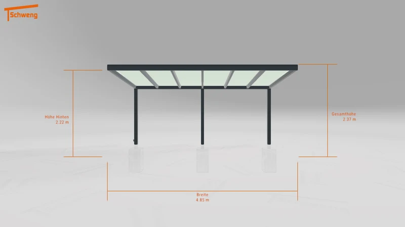 #DE Schweng Terrassenüberdachung S350 (ID pbpdn2)