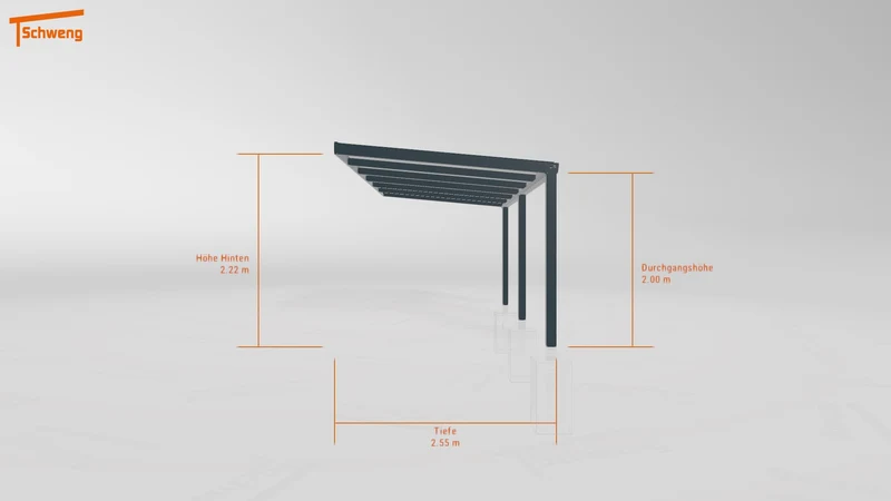 #DE Schweng Terrassenüberdachung S350 (ID pbpdn2)