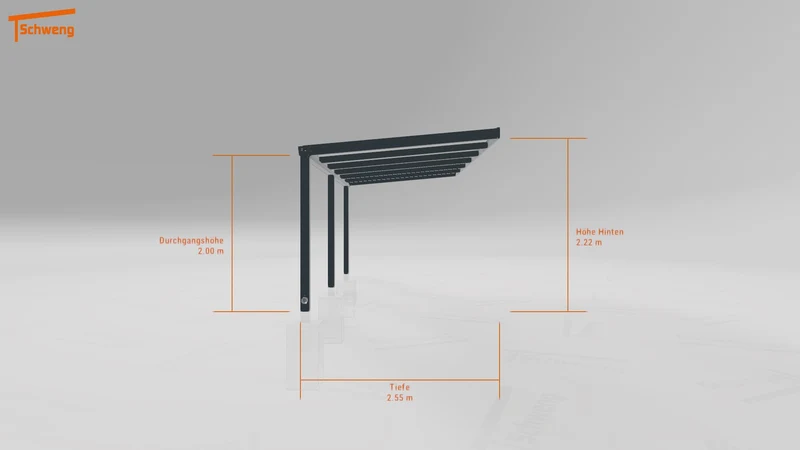 #DE Schweng Terrassenüberdachung S350 (ID pbpdn2)