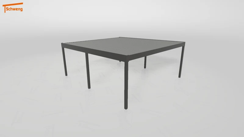 #DE Schweng Flachdachcarport C600 (ID x7835g)