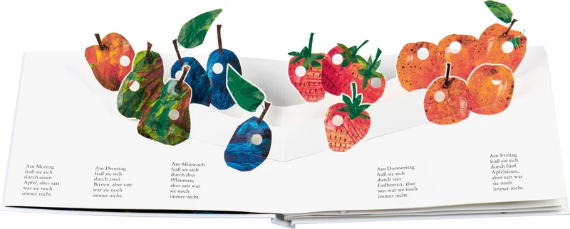 Die kleine Raupe Nimmersatt | Mein Pop-up Buch ab 3 Jahren