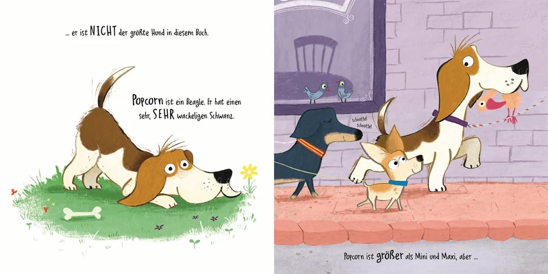 Wau, wau, WAU! Wer ist der größte Hund | Ab 3 Jahren