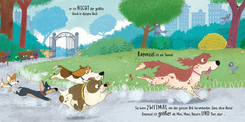 Wau, wau, WAU! Wer ist der größte Hund | Ab 3 Jahren