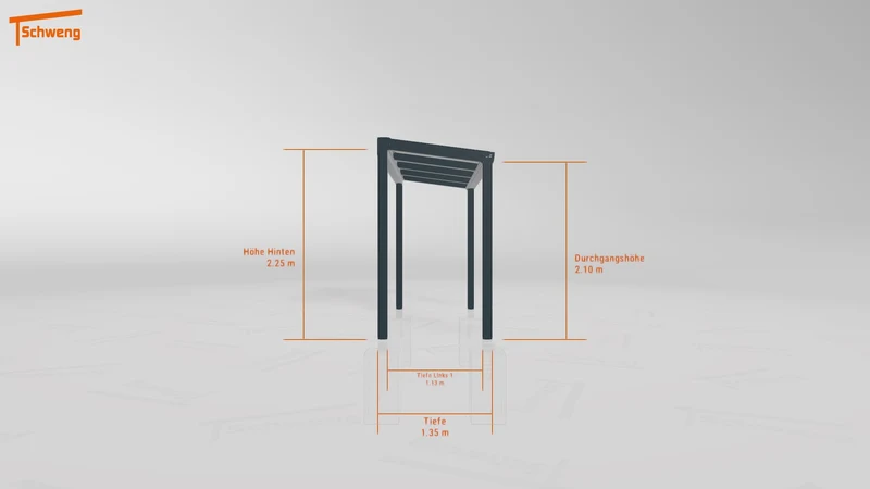 #DE Schweng Terrassenüberdachung S350 (ID 42wjq7)