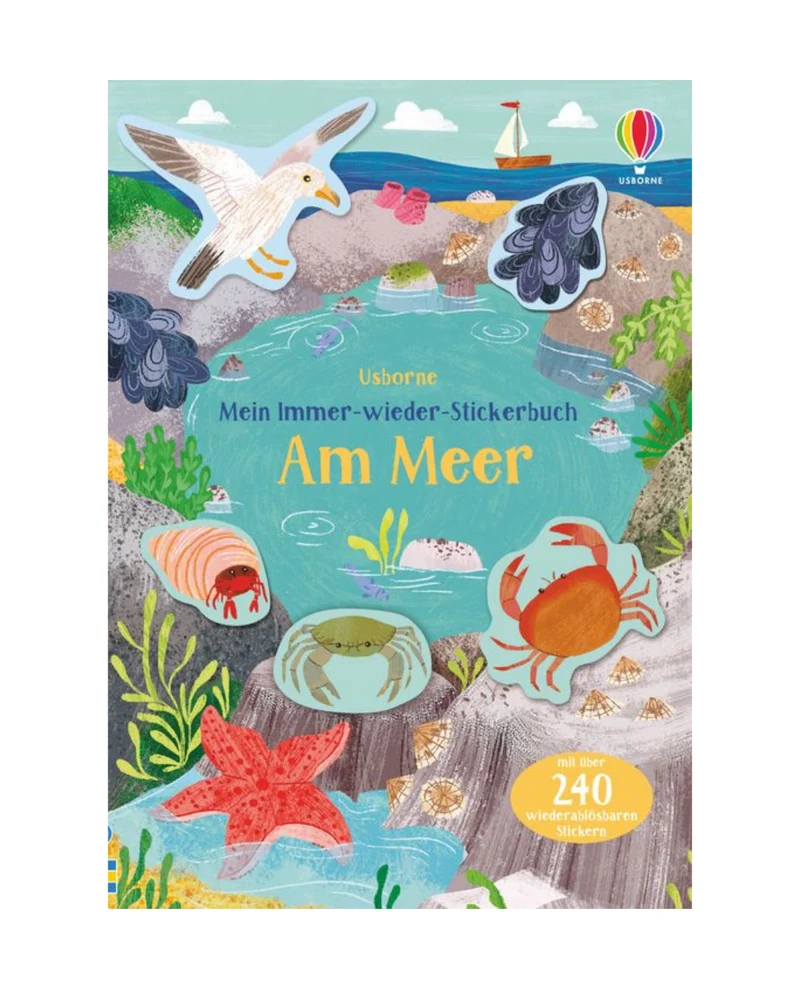 Mein Immer-wieder-Stickerbuch | Am Meer mit über 240 wiederablösbaren Stickern