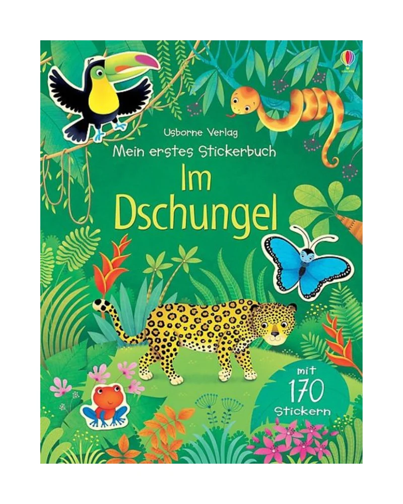 Mein erstes Stickerbuch | Im Dschungel mit über 170 Stickern