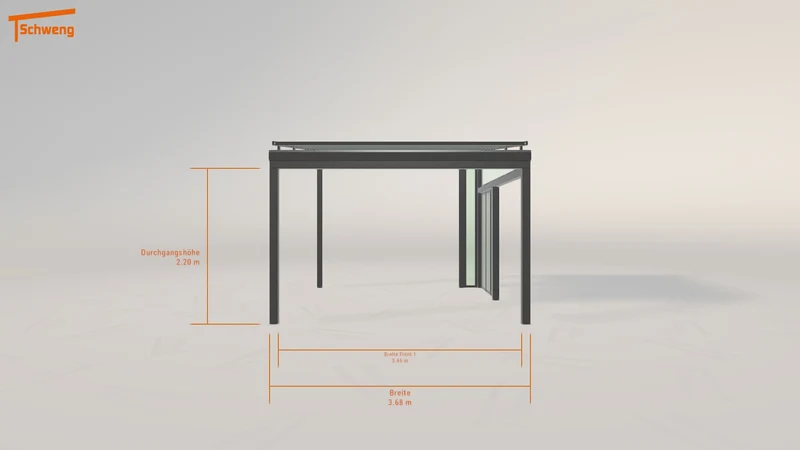 #AT Schweng Terrassenüberdachung S400 (ID 77xmzp)