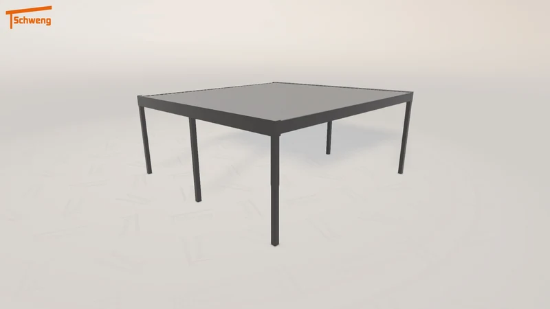 #DE Schweng Flachdachcarport C600 (ID 2qvxwj)