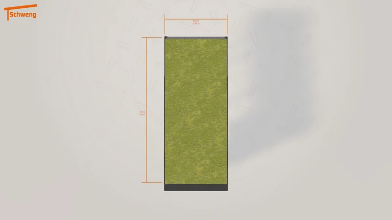 #DE Schweng Flachdachcarport C600+ (ID 3398zy) #MTG