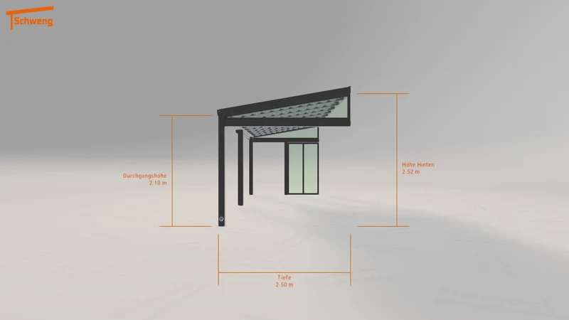 #DE Schweng Terrassenüberdachung S350 (ID rjwgrx) #MTG