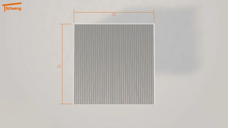#DE Schweng Flachdachcarport C600 (ID qdjk3y) #MTG