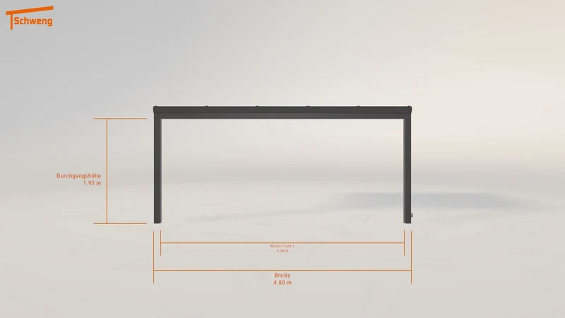 #DE Schweng Terrassenüberdachung S350 (ID 33wvwx)