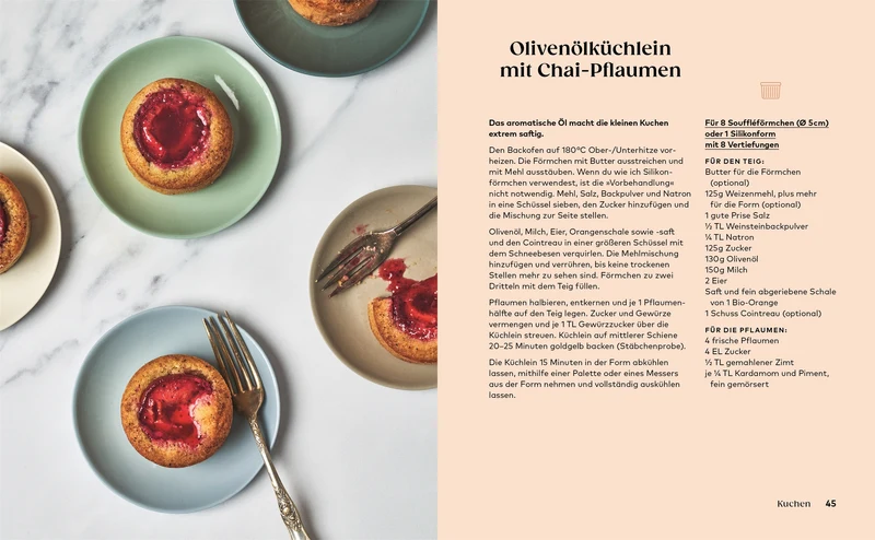 Kleine Kuchen | 50 Rezepte für Mini-Kuchen, kleine Torten & mehr