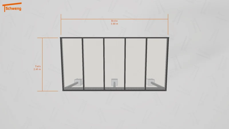 #DE Schweng Terrassenüberdachung S350 (ID ygj74z)