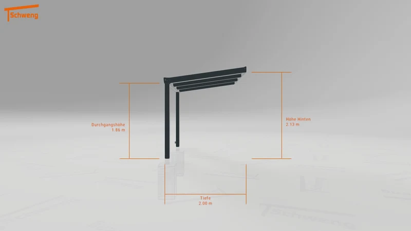 #DE Schweng Terrassenüberdachung S400 (ID bkpj5m)