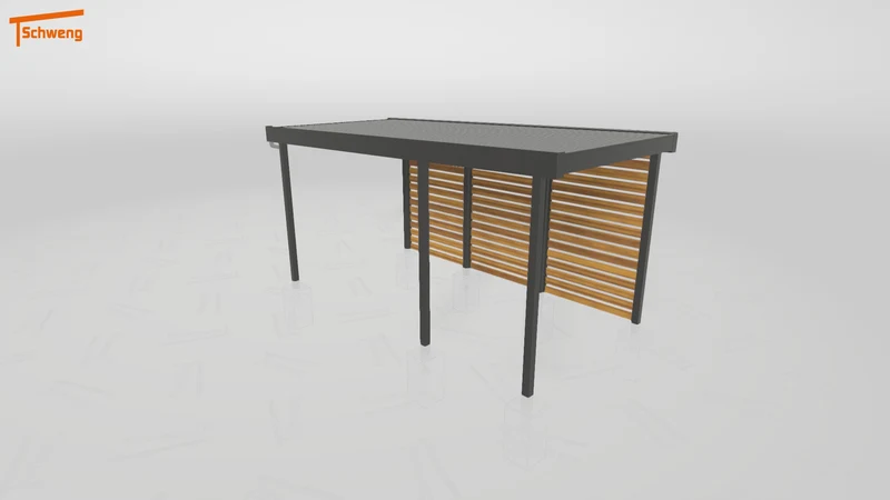 #DE Schweng Flachdachcarport C600 (ID mj27mv) #MTG