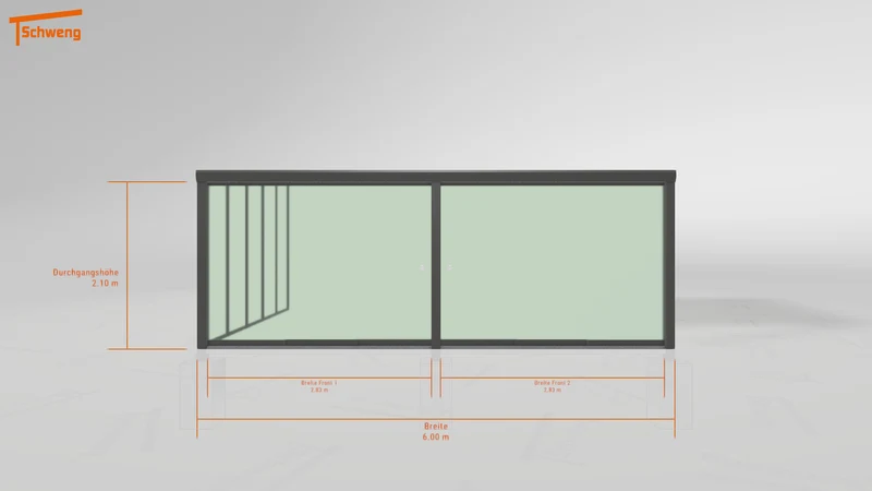 #DE Schweng Terrassenüberdachung S400 (ID jj89k7)