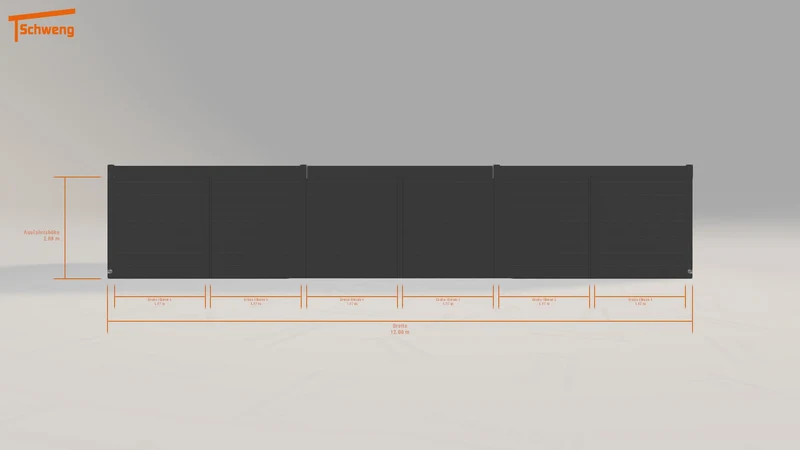 #DE Schweng Flachdachcarport C600+ (ID 42z2dy)