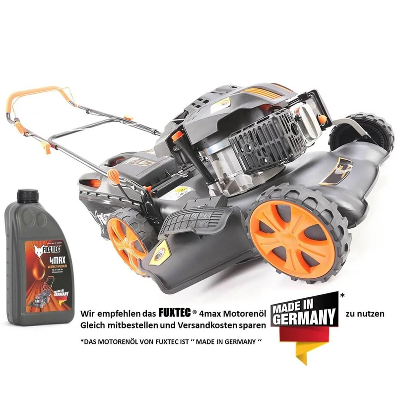 B-WARE FUXTEC FX-RM1860 Benzin Rasenmäher mit EasyClean