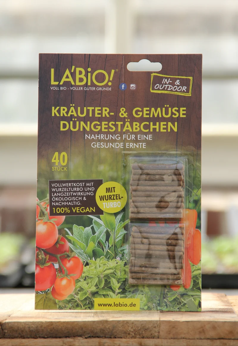 La'Bio Düngestäbchen 40 Stk.