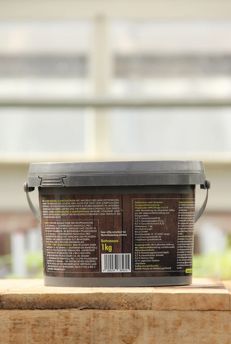 La'Bio | Kräuter- & Gemüsedünger 1 kg
