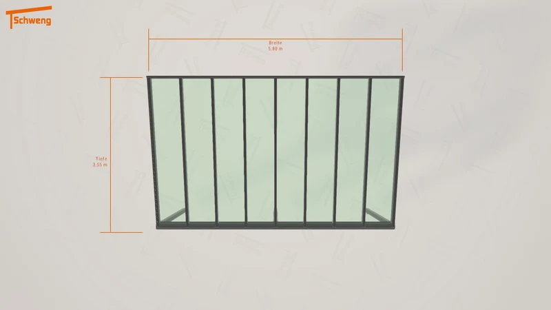 #DE Schweng Terrassenüberdachung S350 (ID zbrgyz)