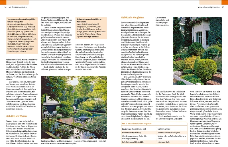 Gehölze von A-Z | Eine große Vielfalt an Bäumen und Sträuchern für den Garten